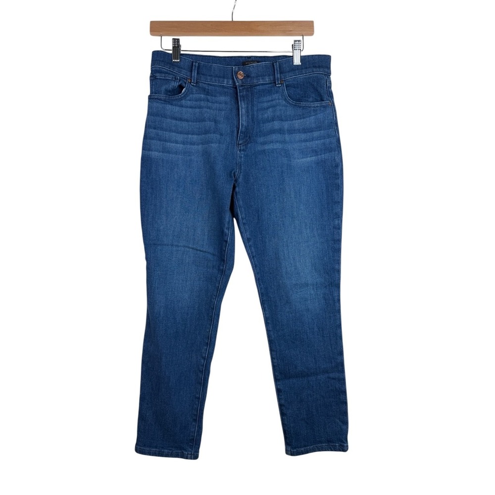 Ann Taylor High Rise Skinny Jeans size 8 Petite Blue